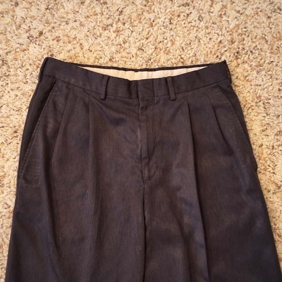 Farrah, Men's 30 x 30 Dark Gray Dress Pants - Picture 5 of 7